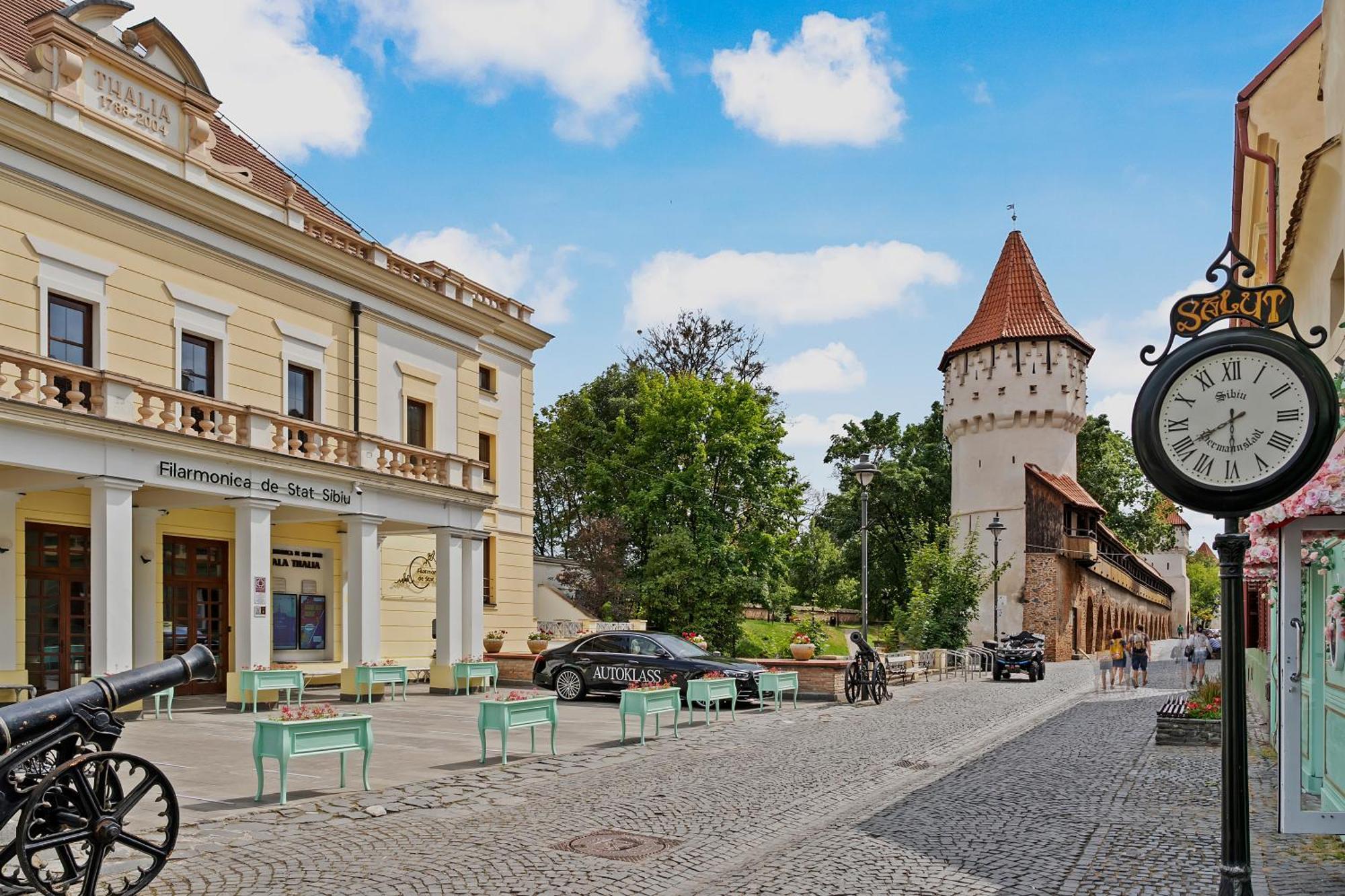 Gela'S Terrace Apartment Sibiu Exterior photo